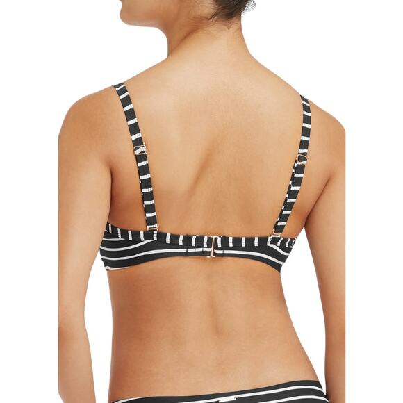 NWT! Sea Level Charmarel Cross Front Moulded Underwire Bikini Top - Size 8 - Picture 2 of 12